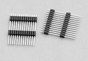 602 series Pin header Strips 1.27mm pitch Dual Body type